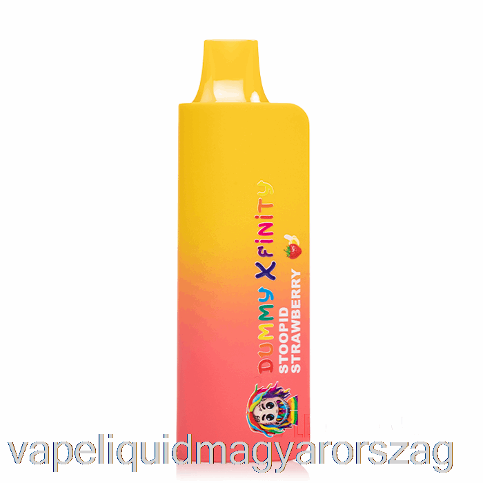 Dummy Vapes Xfinity 6900 Eldobható Stoopid Eper Vape Folyadék